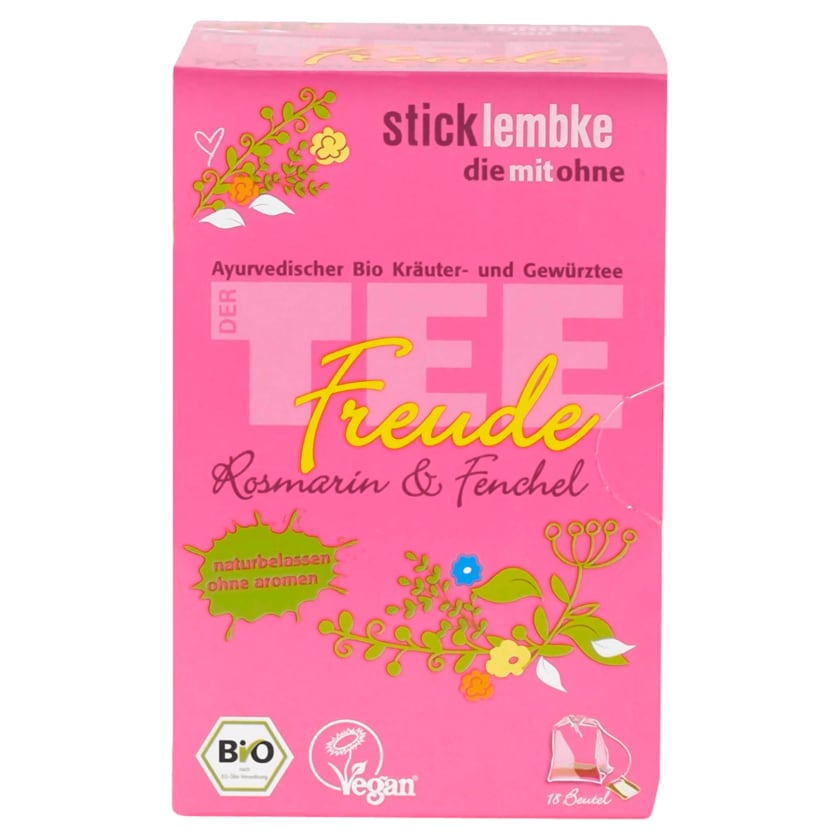 Stick & Lempke Tee Freude Bio Rosmarin & Fenchel 36g, 18 Beutel